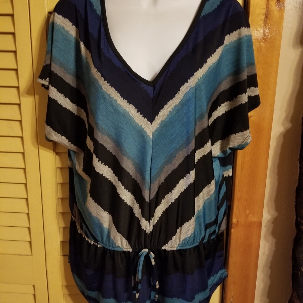 Lavish nwt striped shirt